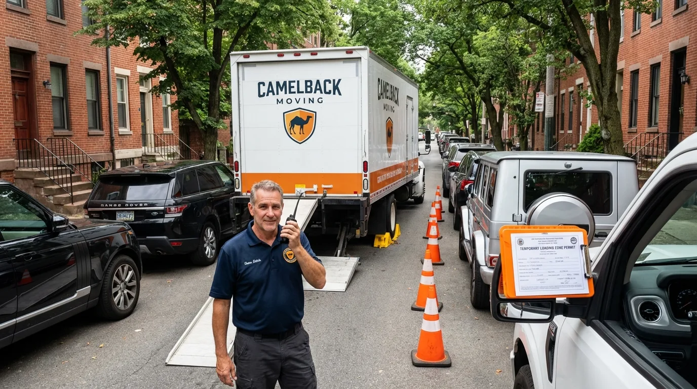City street loading permit setup in Lynchburg, OH